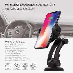 Magnetic Wireless Charging Car Phone Holder