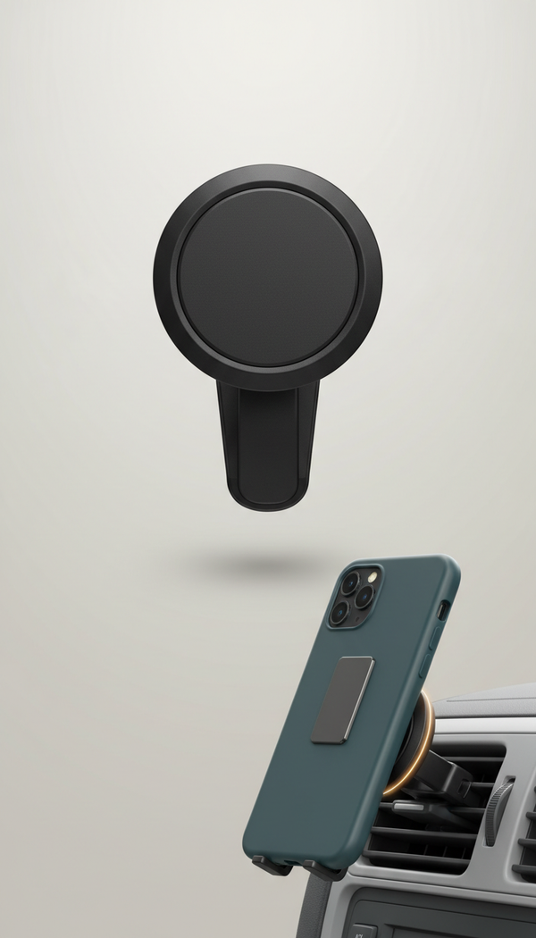 Matte Black Magnetic Car Mount
